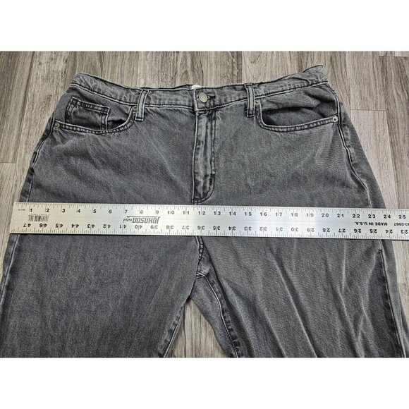 (3/$35) Universal Thread Jeans Womens 14/32R Gray Denim Boyfriend 100% Cotton - Picture 8 of 11